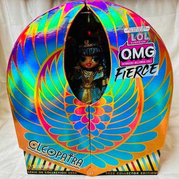 LOL Surprise! Limited Edition OMG Fierce Cleopatra Collector Edition Doll *NEW* - Picture 9 of 13